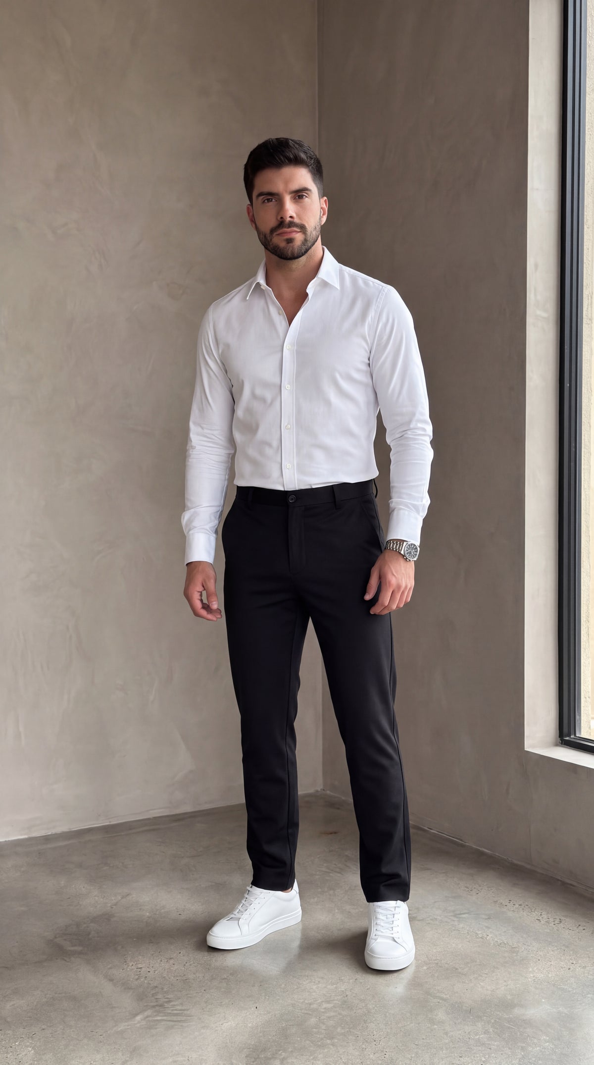 Camisa y pantalón, resueltos