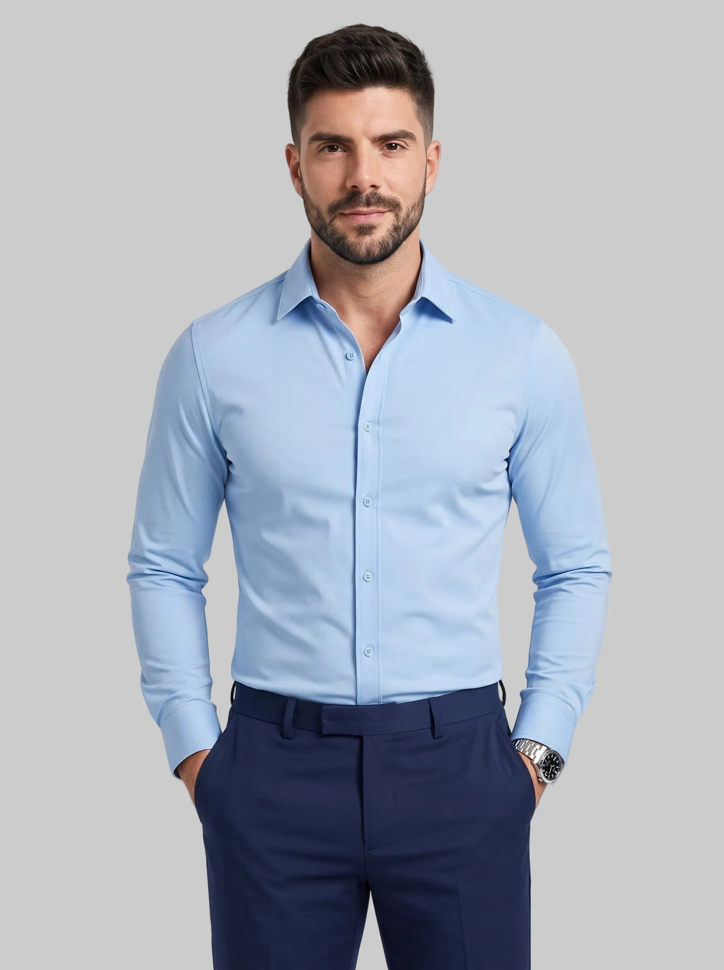 VANTE Sin-Plancha | Tu día puede ser un caos. Tu camisa, no.